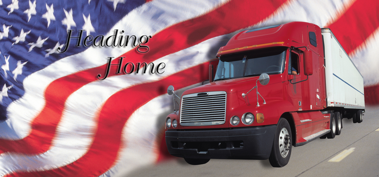 Heading Home Flag (Text)